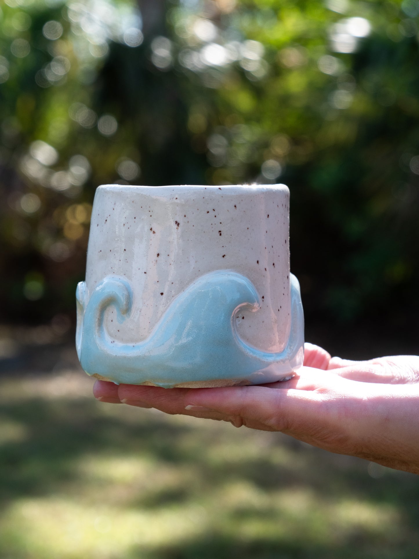 it comes in waves