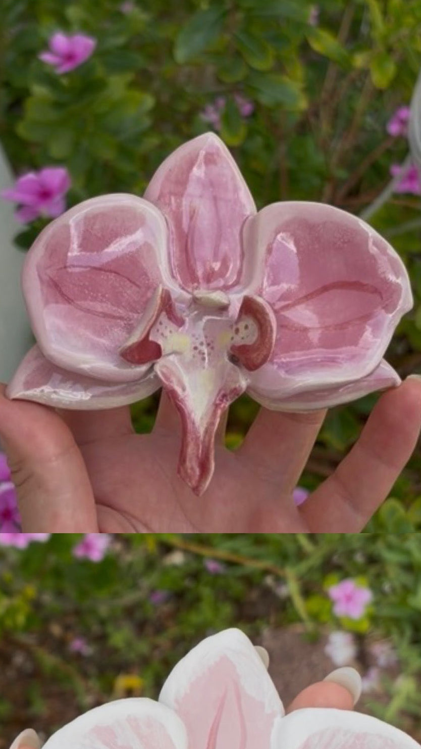 Orchid sculpture