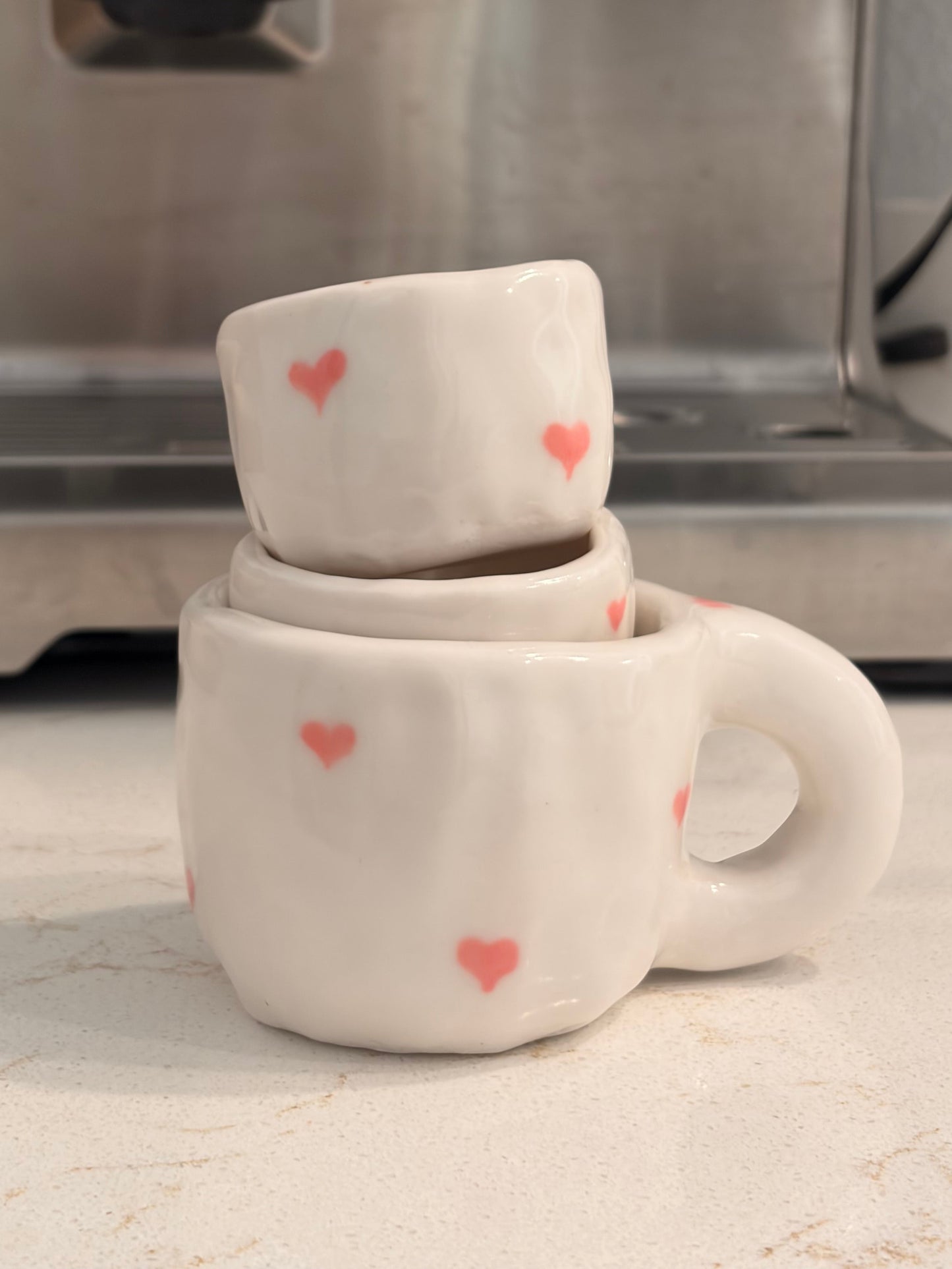 Espresso heart set