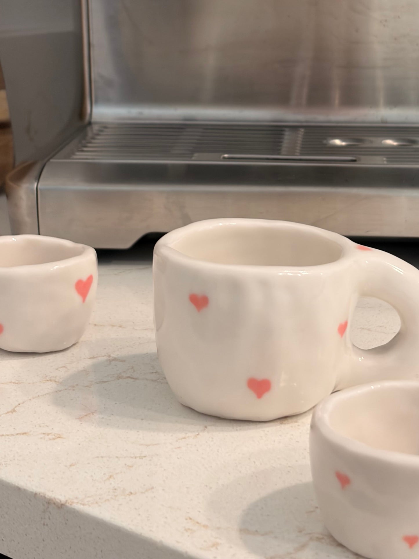 Espresso heart set